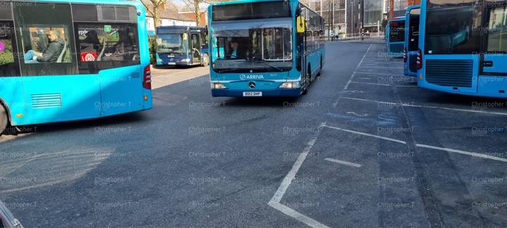 Image of Arriva Beds and Bucks vehicle 3021. Taken by Christopher T at 11.11.53 on 2022.03.08